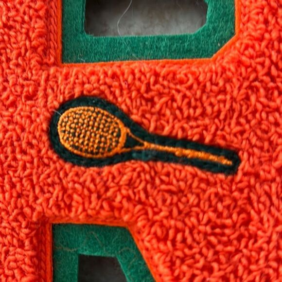 Letter Sweater Tennis Initial R - Picture 4 of 4